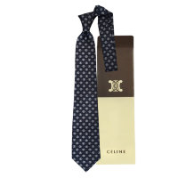 Мужской галстук с логотипами Celine 838581