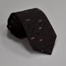 Черный классический галстук с логотипом Calvin Klein  843220