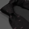 Черный классический галстук с логотипом Calvin Klein  843220