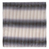 Волнистые линии и серый тон - идеальный карманный платок  820182