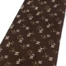 Дизайнерский коричневый галстук Celine 820492