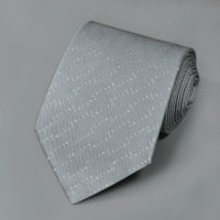 Элегантный серебристый галстук Celine 834877