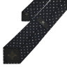 Черный галстук с мелким рисунком Celine 838602