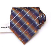 Мужской галстук с переходом цветов Moschino 21128