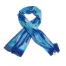 Яркий синий шарф 38753