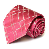 Светло-вишневый мужской галстук Celine 58411