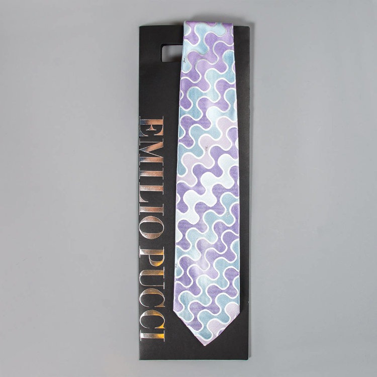 Галстук с волнистыми линиями Emilio Pucci 101961
