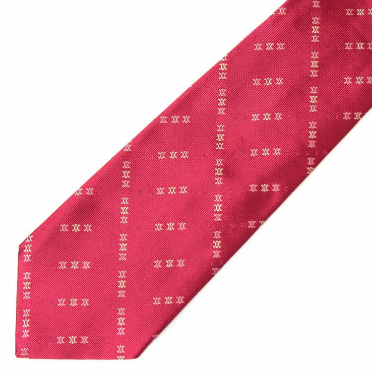 Светло-вишневый мужской галстук Celine 58463
