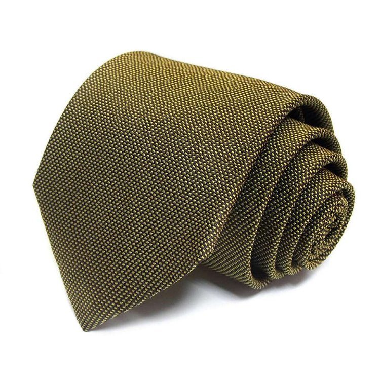 Шелковый галстук с оригинальным плетением Rene Lezard 811769