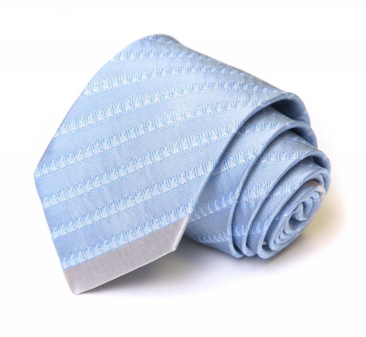 Мужской галстук в голубых тонах Azzaro 42931
