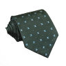 Элегантный черный классический галстук с логотипами Celine 843290