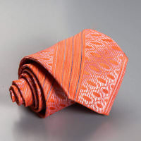 Красивый галстук морковного цвета Emilio Pucci 101973