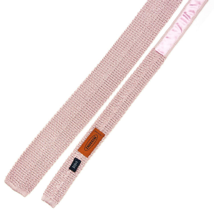 Розовый узкий галстук носок Missoni 810541