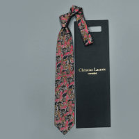 Красочный мужской галстук с цветочным принтом Christian Lacroix 836639