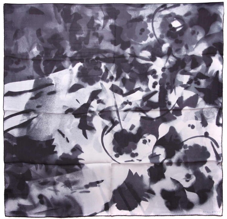 Платок-косынка "абстракция" Nina Ricci 10542