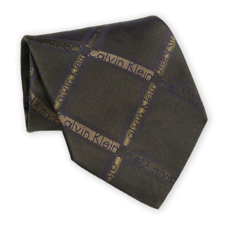 Темный галстук Calvin Klein 0009