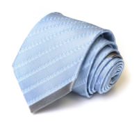 Светлый галстук с полоской Аззаро 42956