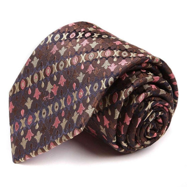 Стильный жаккардовый галстук Emilio Pucci 66704