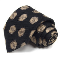 Стильный черный мужской галстук Victor & Rolf 810187