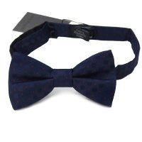 Синий галстук-бабочка с горохом в тон Laura Biagiotti 821846