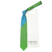 Яркий двухцветный контрастный галстук Kenzo Takada 826100