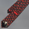 Многоцветный небочный галстук с мелкими цветами Christian Lacroix 836702