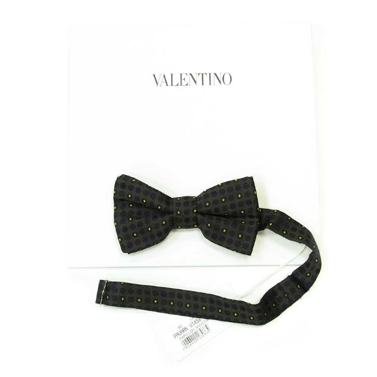 Темная бабочка в яркий горох Valentino 822777