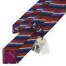 Темный галстук в разноцветные полоски Roberto Cavalli 824902