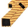 Желтый печатный галстук с молодежным рисунком Celine 825582