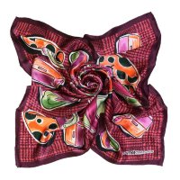 Платок на голову в фиолетовых тонах Coveri 50924