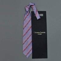 Бледно-фиолетовый галстук с цветочным принтом Christian Lacroix 836144