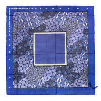 Стильный платок в светло-синих тонах Marina D'este 812473
