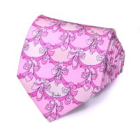 Мужской розовый галстук Emilio Pucci 841797