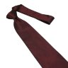 Классический бордовый удлиненный галстук 843651