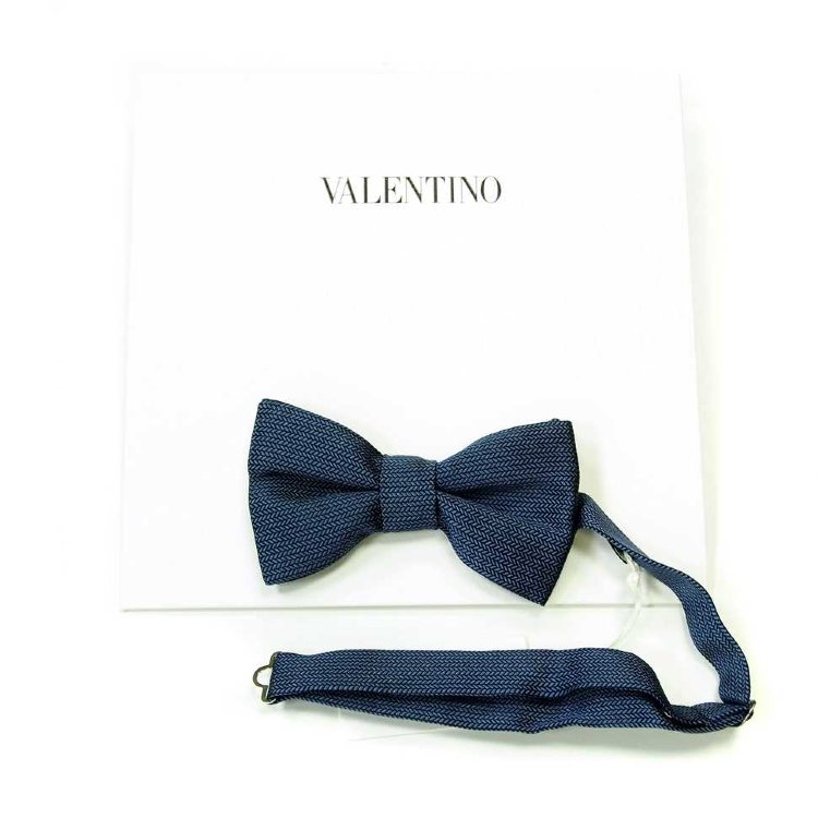 Шелковая жаккардовая бабочка для вечеринок Valentino 822815