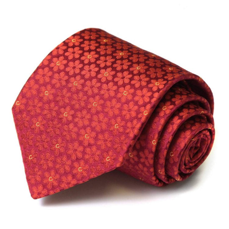 Оригинальный галстук в цветочек Celine 58602
