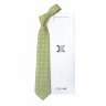 Мужской классический галстук с геометрическим рисунком Celine 820231