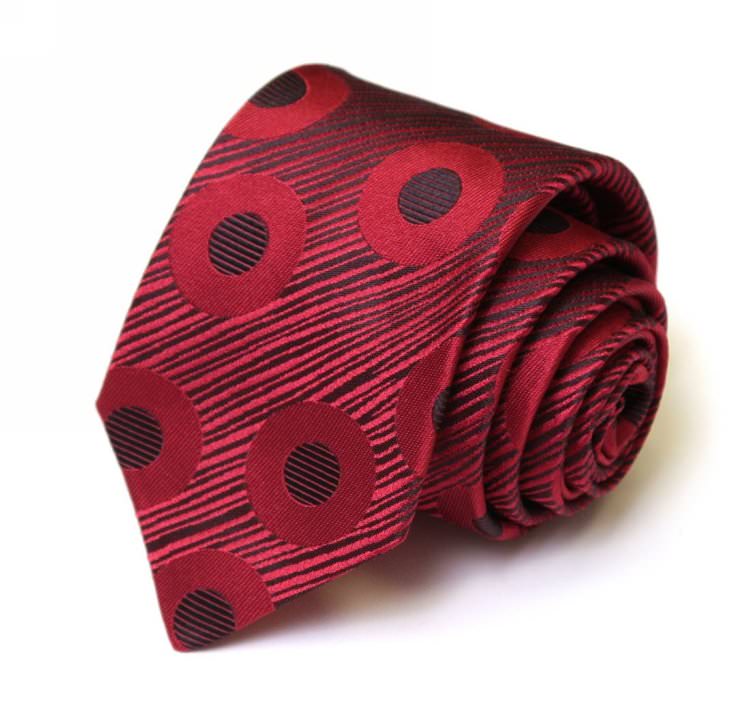 Стильный красный галстук Кристиан Лакруа 31941