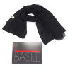 Черный молодежный шарф Basile 825139
