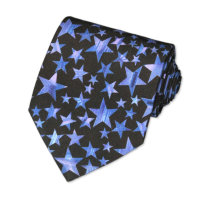 Замечательный галстук из шелка со звездочками Christian Lacroix 836187