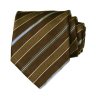 Стильный коричневый галстук Moschino 35801