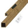 Бежевый стильный галстук с коричневыми вкраплениями Kenzo Takada 826169
