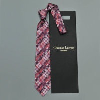 Современный галстук из шелка в горох Christian Lacroix 836197