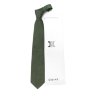 Глубокий зелёный галстук фактурного плетения Celine 820254
