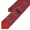 Оранжево-красный галстук с узором Christian Lacroix 837385
