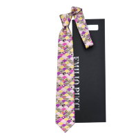 Яркий мужской галстук с узором Emilio Pucci 841878