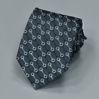 Классический серый галстук под рубашку Celine 835120