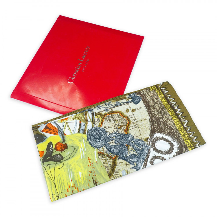 Шейный шелковый платок Christian Lacroix 2266
