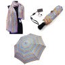 Подарочный набор в виде зонта и шарфа со сложным принтом Pollini 822877