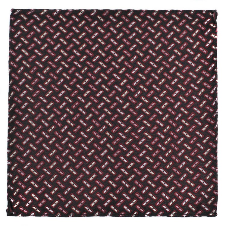 Карманный платочек с геометрическим узором 833555